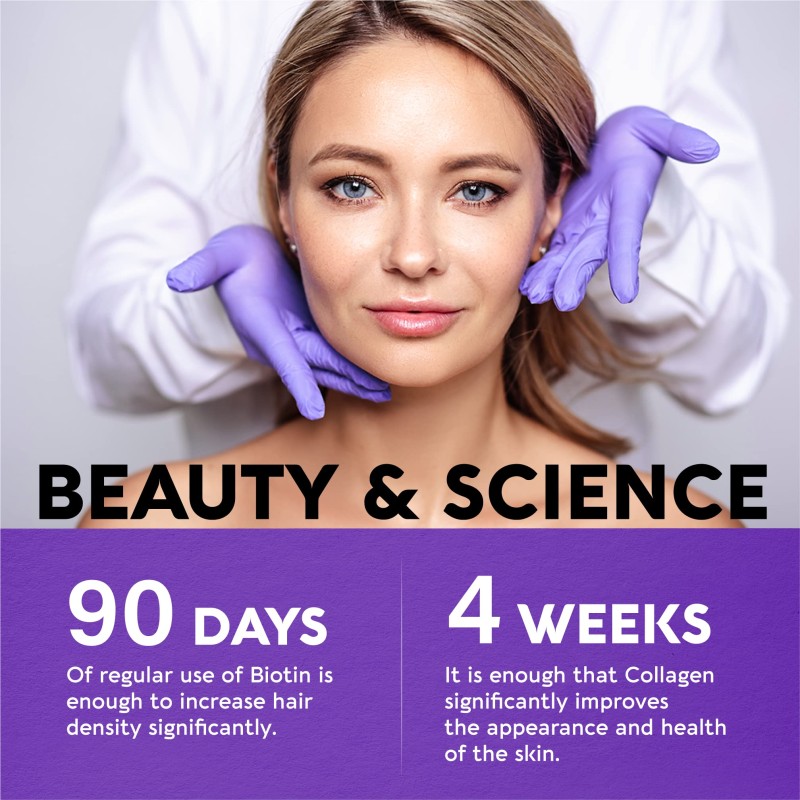 Biotin Capsule Factory - Vitamin B7 Hair Nails Skin