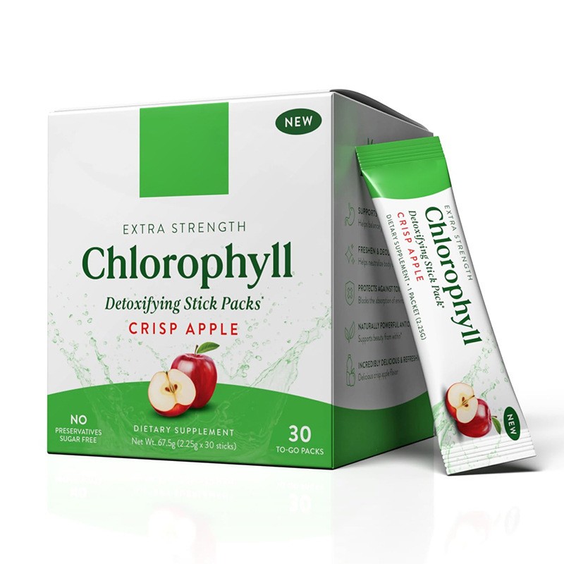 Chlorophyll Powder Supplier - 30Packs Drink Detox Supplement