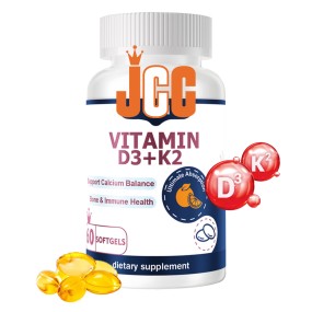 Vitamin D3 Capsules Factory - D3+K2 Bone Health Softgel