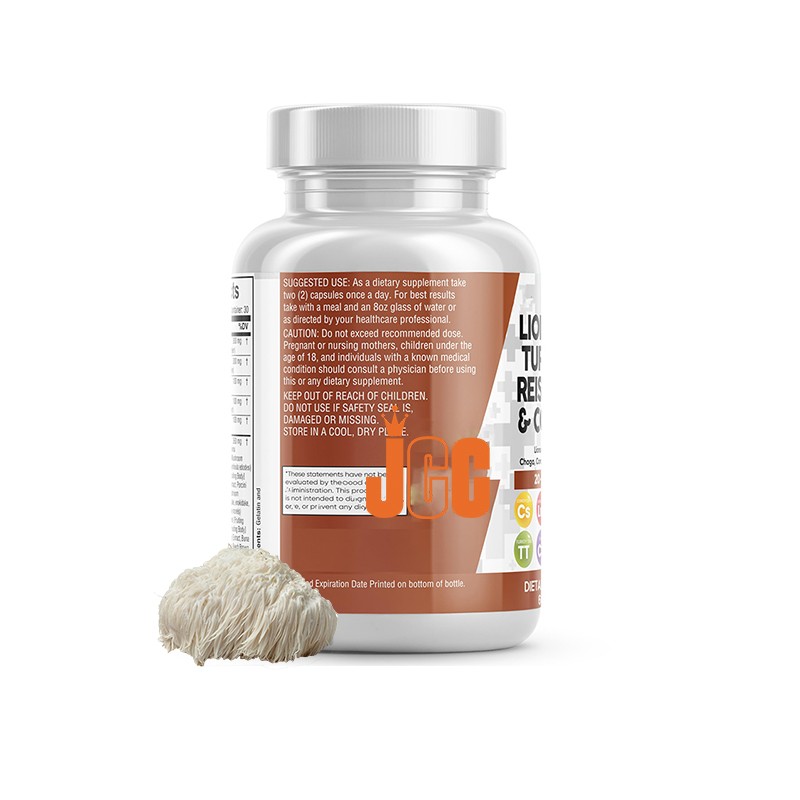Mushroom Capsules Manufacturer - Lions Mane Reshi Cordyceps