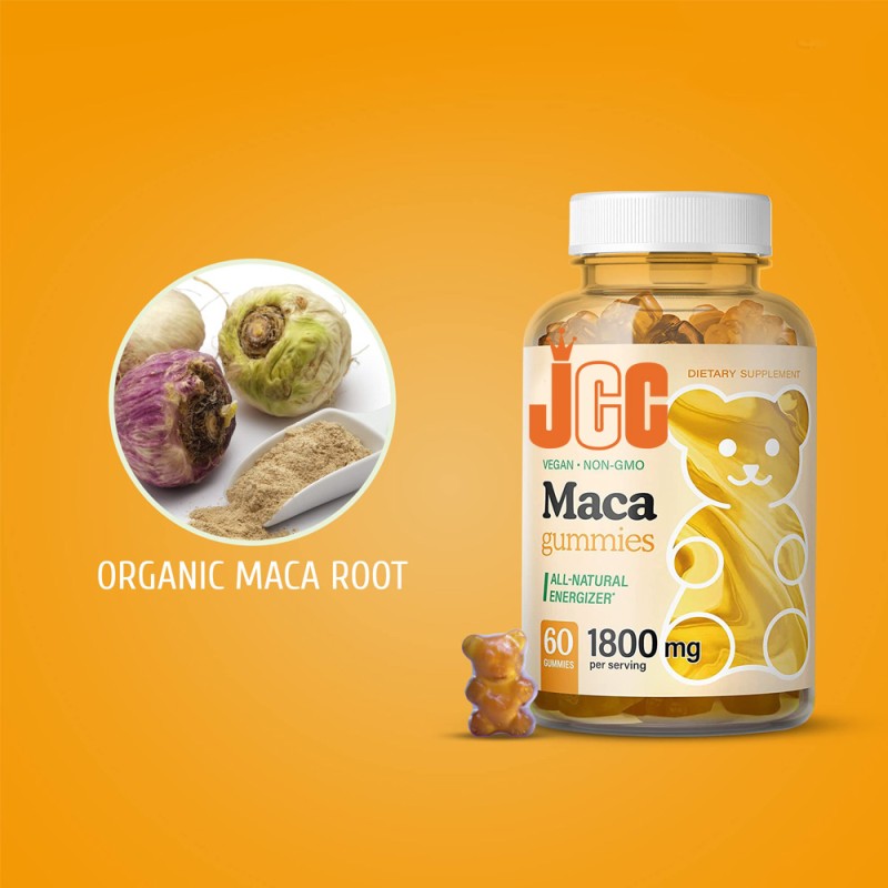 Maca Gummies Manufacturer - Root Extract Energy Endurance