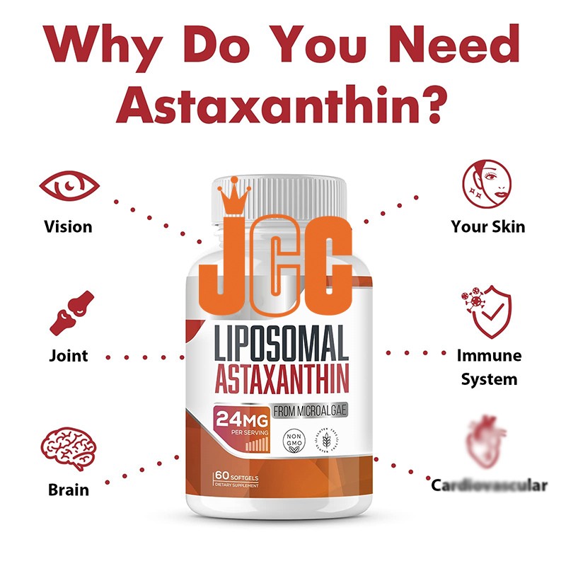 Astaxanthin Softgel Manufacturer - Liposome Eye Brightening