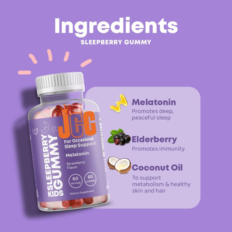 Melatonin Gummies Factory - Kids Sleep Magnesium Support