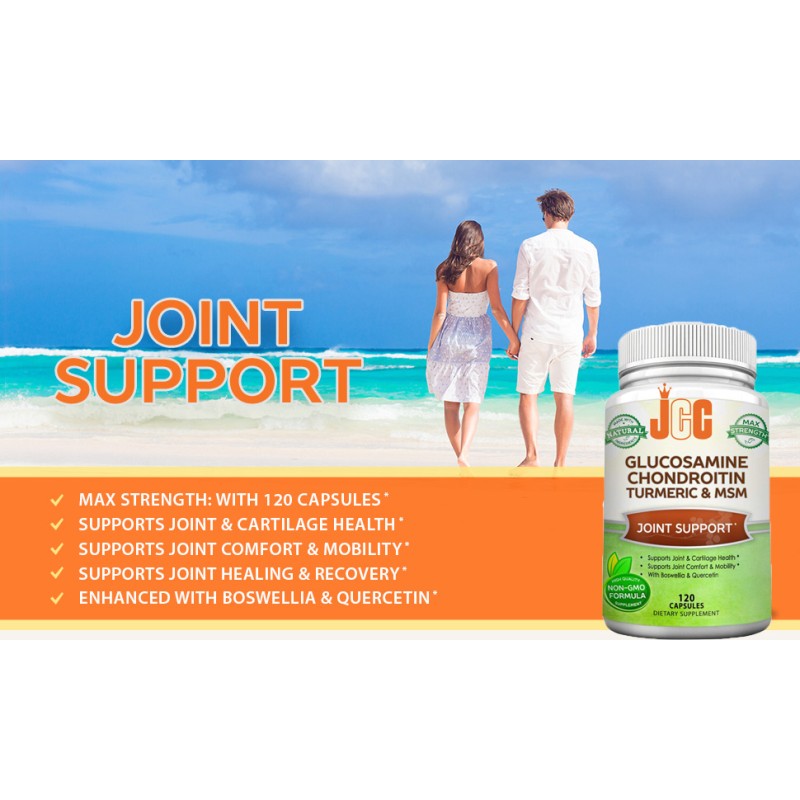 Glucosamine Supplement Factory - MSM Boswellia Turmeric Joint