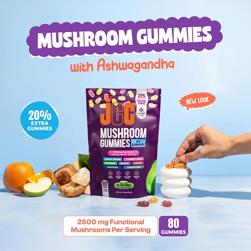 Mushroom Gummies Supplier - Reishi Lions Mane Immune Support