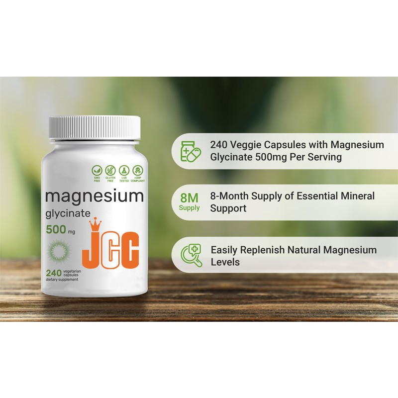Magnesium Supplement Factory - Glycinate Relaxation Mood