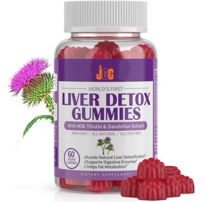 Liver Detox Gummies Factory - Milk Thistle Zinc Immune