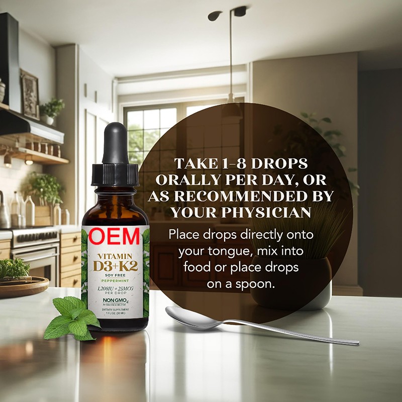 Vitamin D3 K2 Drops Manufacturer - Bones Tooth Calcium Drops