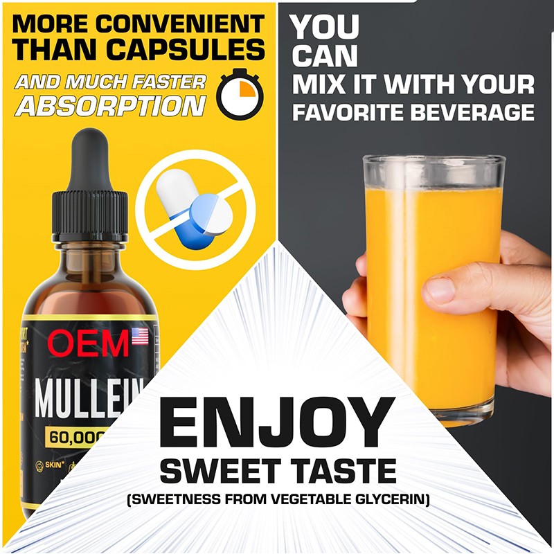 Herbal Drops Manufacturer - Mullein Leaf Immune Tincture