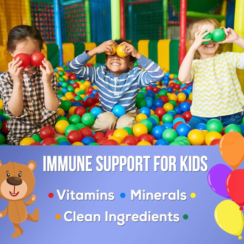 Kids Vitamins Factory - Immune Support Vitamin C Zinc