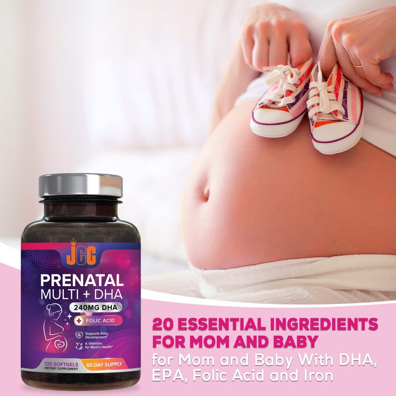 Prenatal Softgel Supplier - DHA EPA Folic Acid Capsule