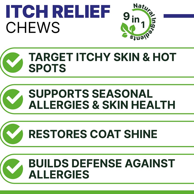 Dog Allergy Chews Manufacturer - Itching Skin Relief Salmon Flavor