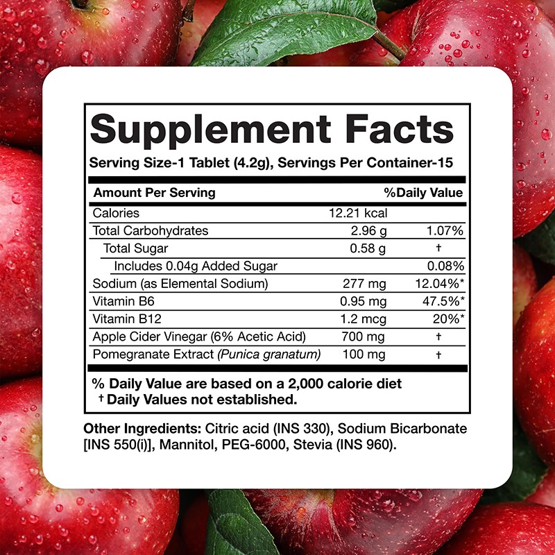 ACV Tablets Supplier - Low Calorie Weight Management