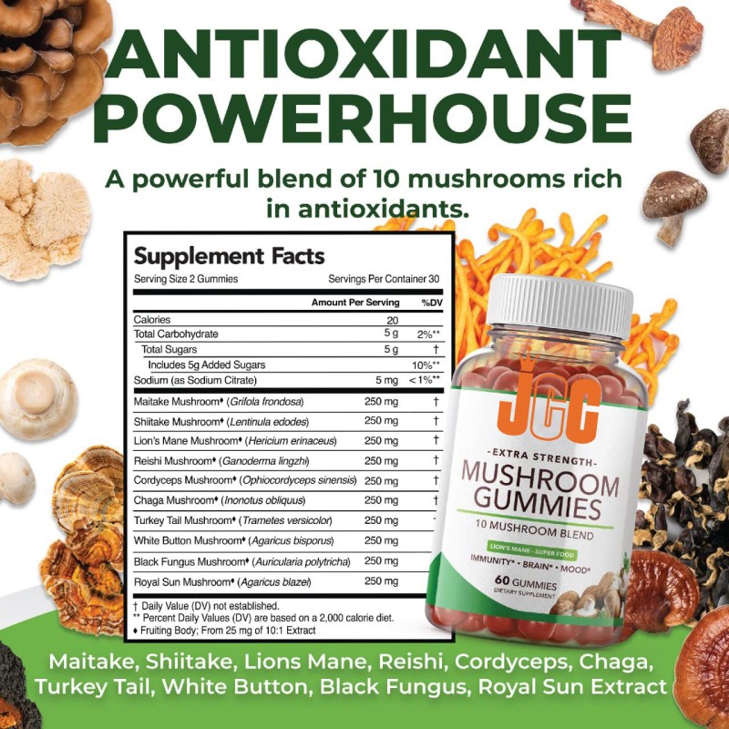 Lions Mane Gummies Supplier - Nootropic Brain Health Gummy