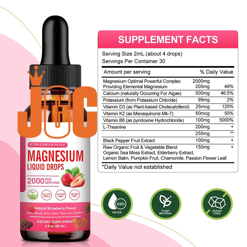 Magnesium Drops Manufacturer - Vegan Bromelain Potassium Drops