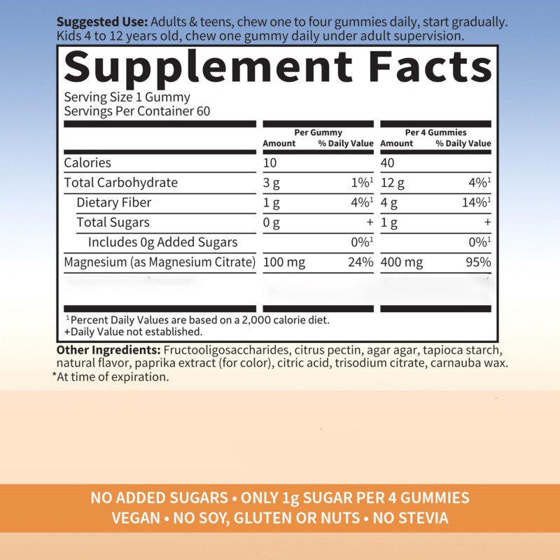 Magnesium Gummies Supplier - PRE Probiotics Health Food