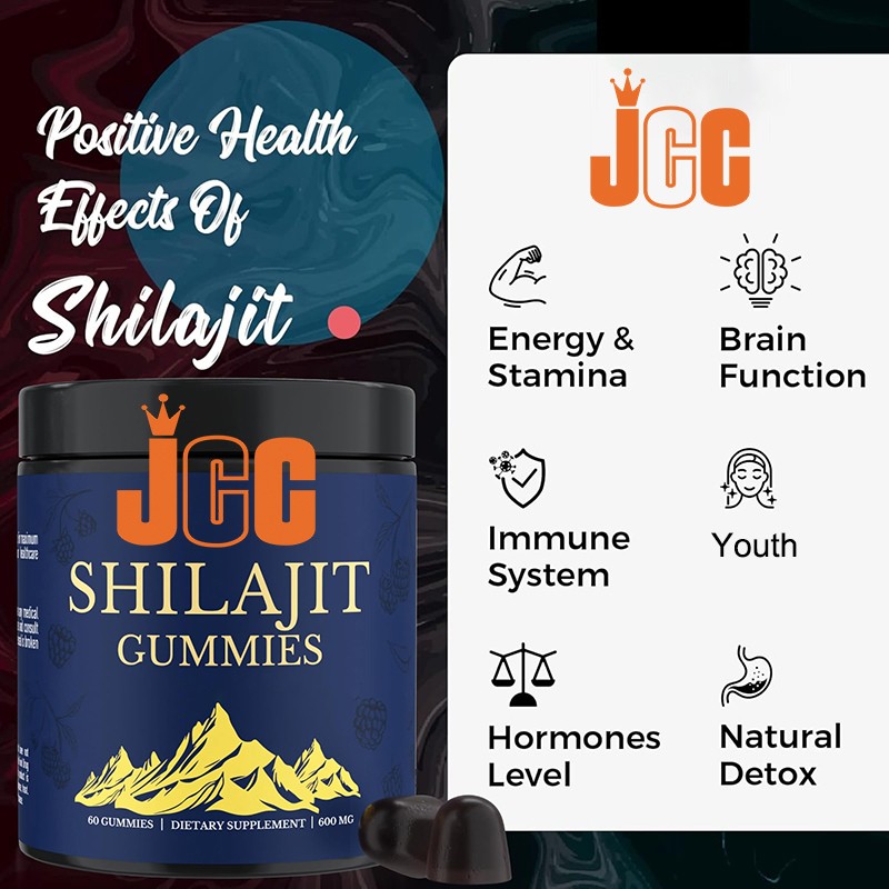 Shilajit Gummies Manufacturer - Organic Flavor Energy Mood