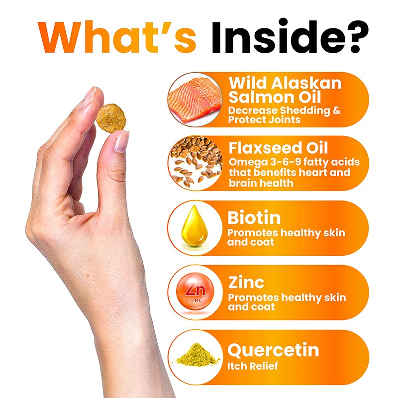 Pet Health Chews Manufacturer - Skin Relief Coat Allergy Support