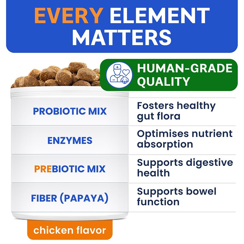 Dog Probiotic Chews Supplier - Chicken Flavor Allergy Relief