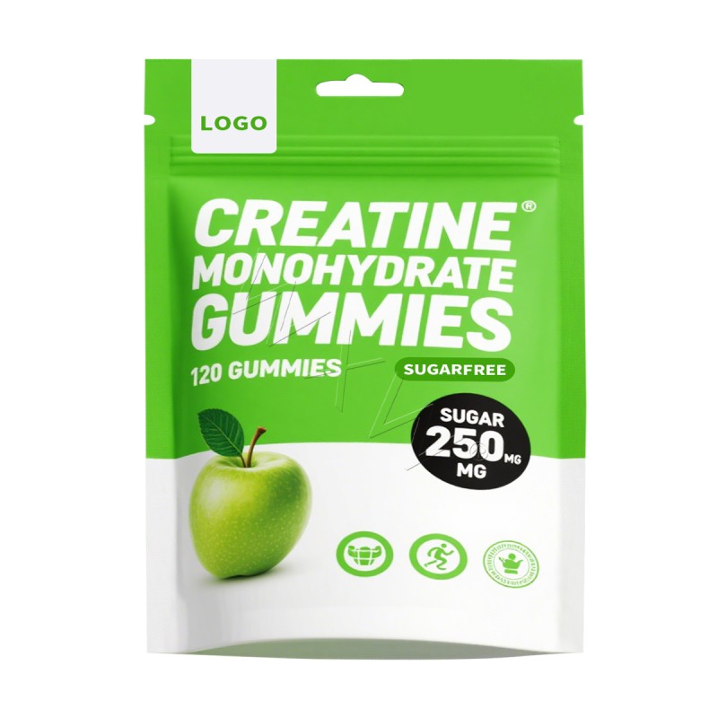 Creatine Gummies Factory - Vegan Sugar Free Blue Raspberry