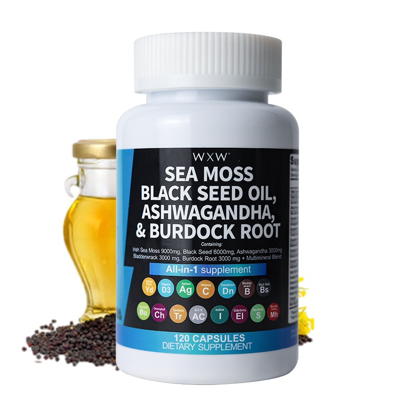 Sea Moss Capsules Factory - Immunity Booster Detox Cleanse