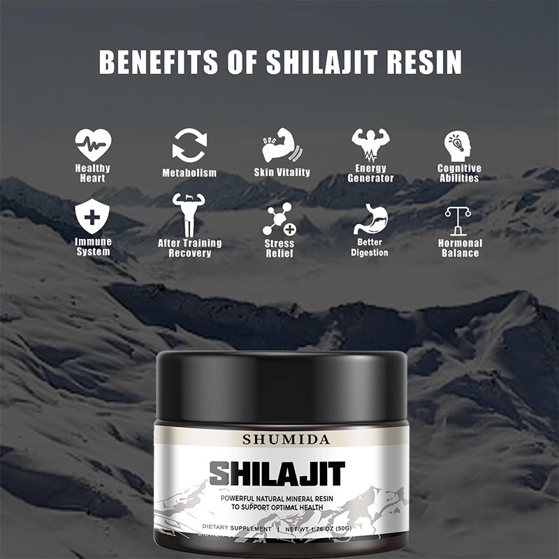 Pure Shilajit Extract Manufacturer - Fulvic Acid Energy Immunity