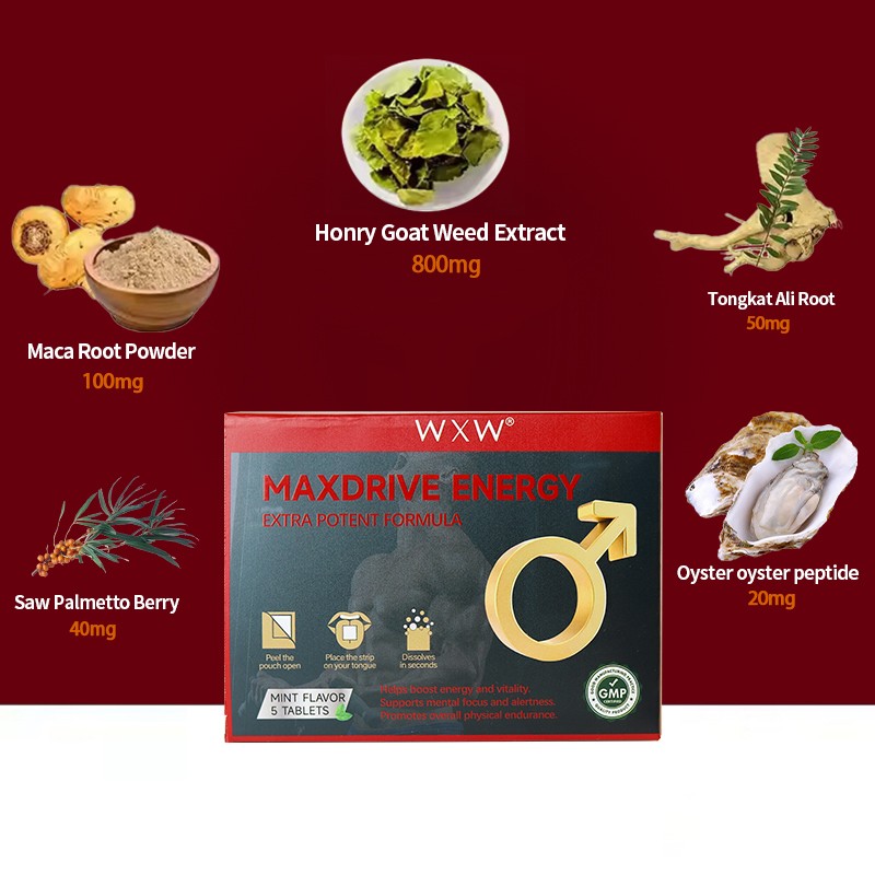 Men Energy Slice Candy Factory - Paper Box Mint Flim Candy