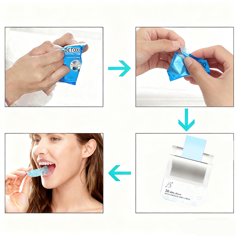 Weight Loss Oral Strips Supplier - Detox Fat Burner Strips