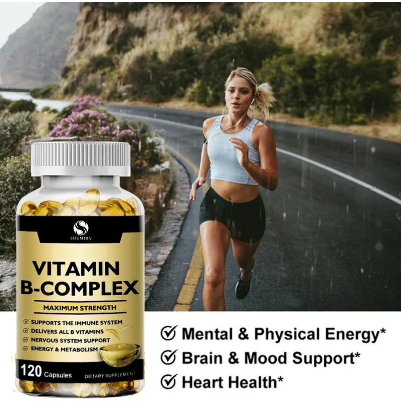 Vitamin B-Complex Softgel Manufacturer - Dietary Supplement Capsules