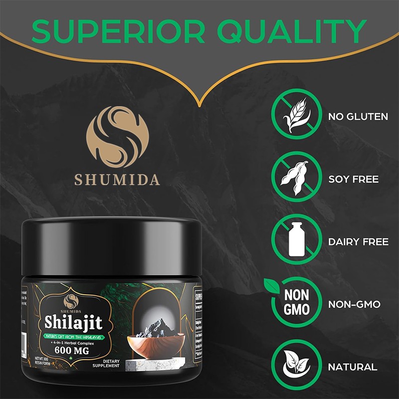 Himalayan Shilajit Extract Supplier - Customized Private Label