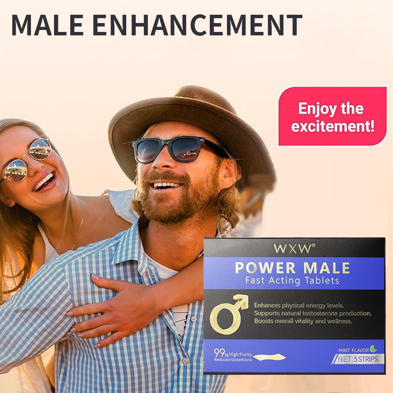 Men Mint Film Boxes Supplier - Vitality Energy Candy Packaging