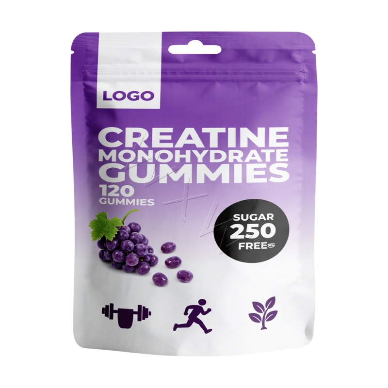 Creatine Gummies Factory - Vegan Sugar Free Blue Raspberry