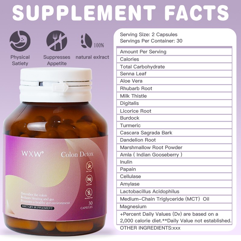 Gut Cleansing Capsules Manufacturer - Digestion Support Detox