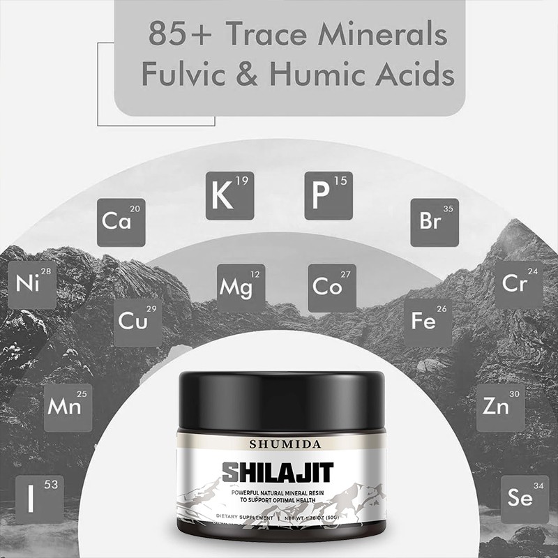 Pure Shilajit Extract Manufacturer - Fulvic Acid Energy Immunity
