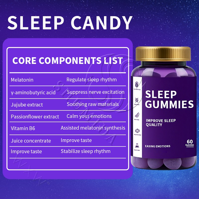 Melatonin Sleep Gummies Supplier - Wholesale Sleep Support