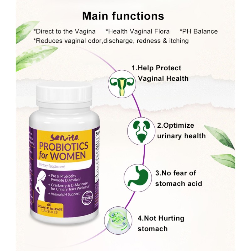 Gynecology Health Capsules Factory - Female Lactobacillus Probiotics