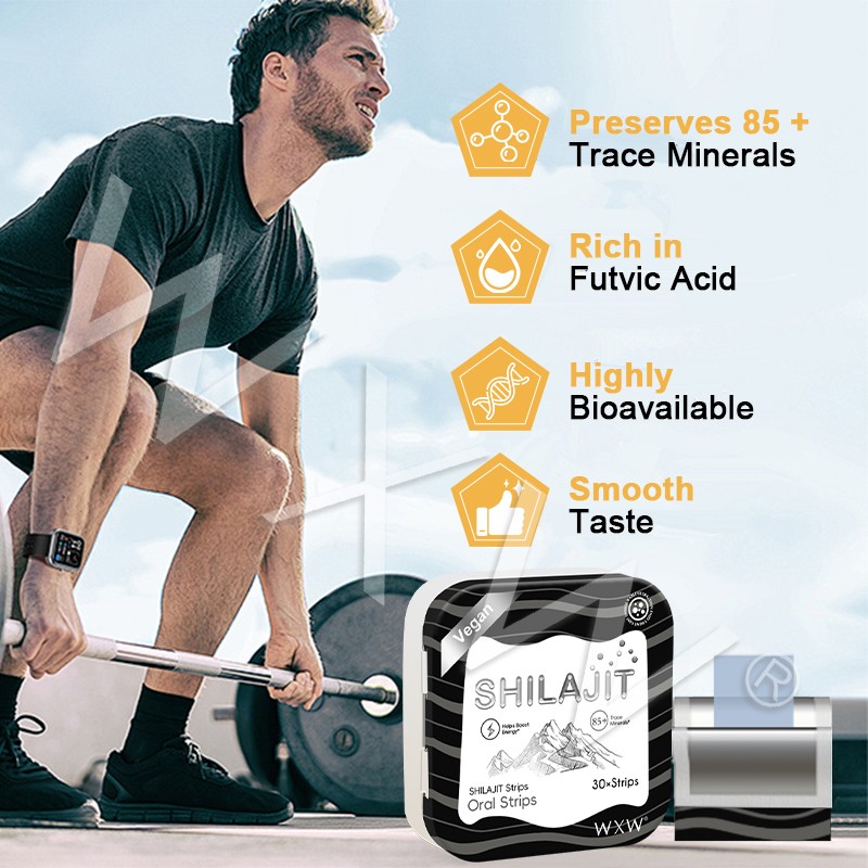 Shilajit Oral Strips Supplier - Dissolvable Energy Supplement