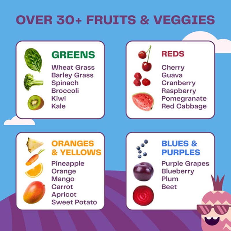 Children Supplement Powder Manufacturer - Fruit Veggies Blend