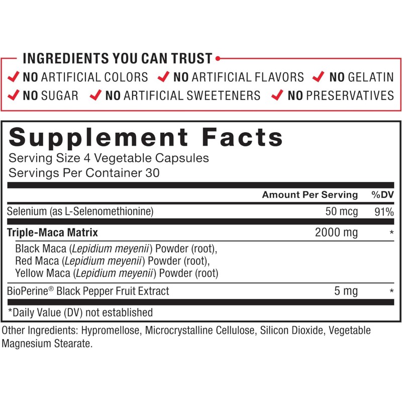 Herbal Maca Capsules Manufacturer - Male Enhancement Supplement