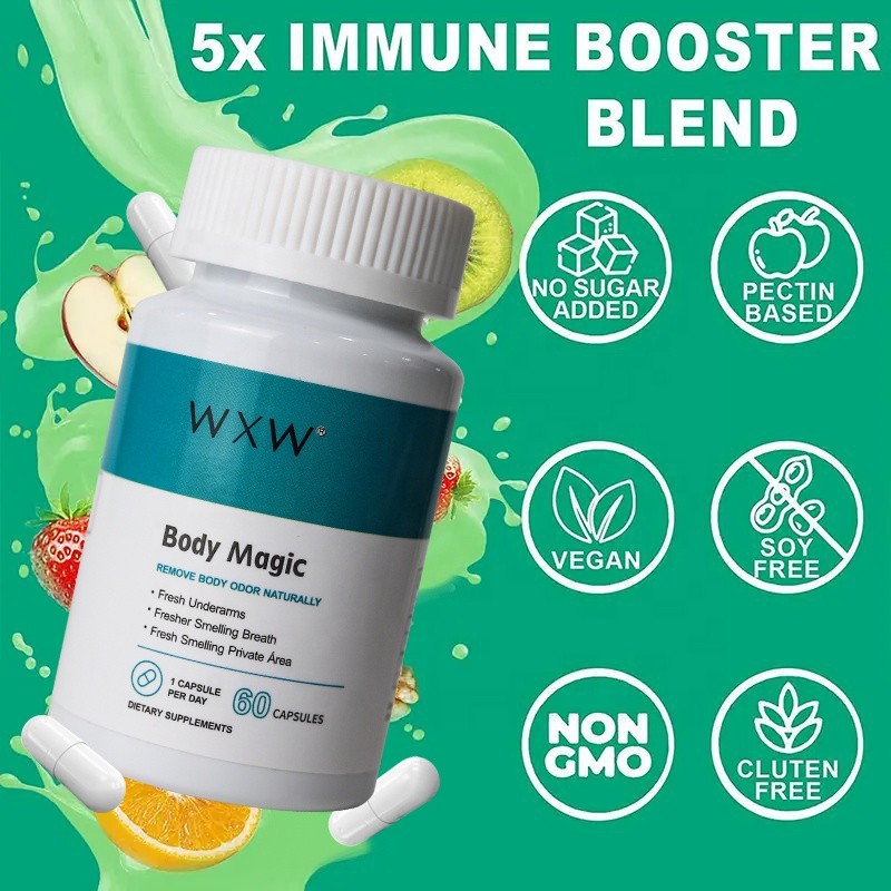 Chlorophyll Capsules Factory - Body Magic Dietary Supplement