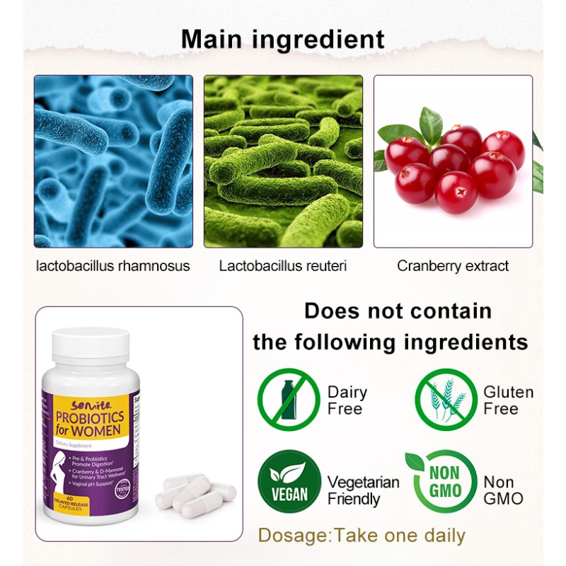 Gynecology Health Capsules Factory - Female Lactobacillus Probiotics