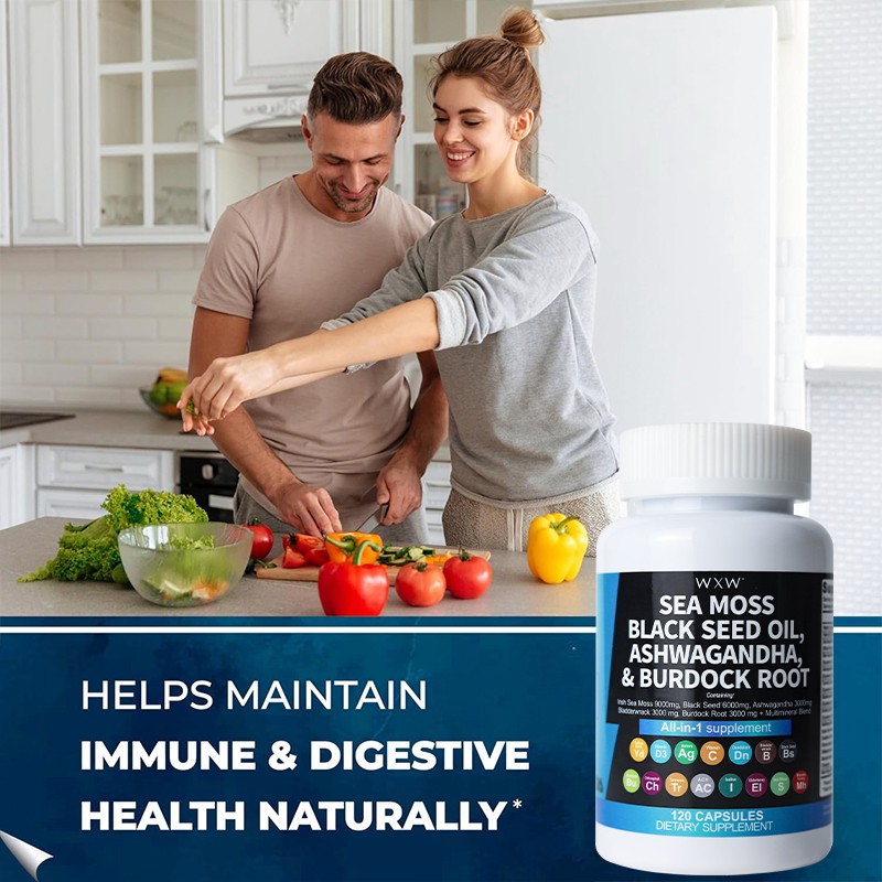 Sea Moss Capsules Factory - Immunity Booster Detox Cleanse