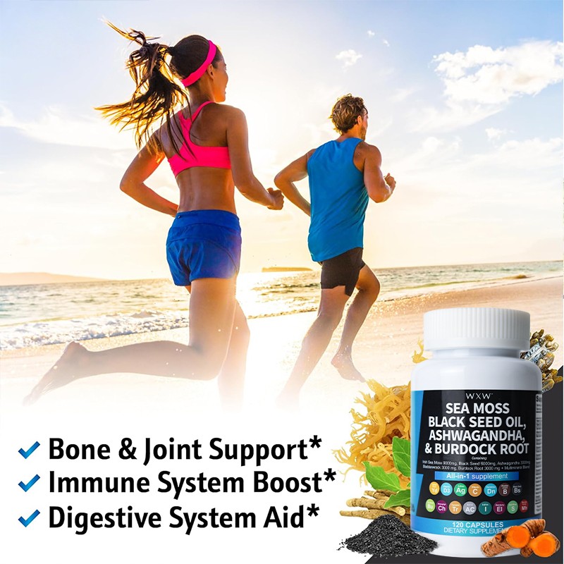 Sea Moss Hard Capsules Supplier - Pure Natural Detox Cleanse