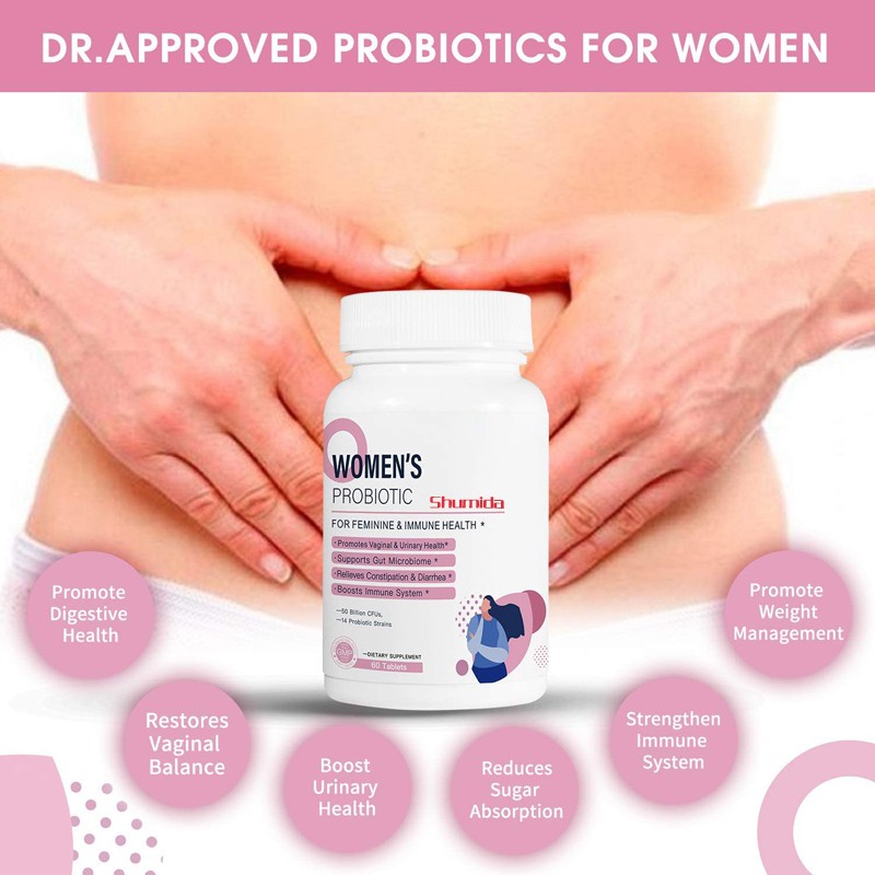 Women's Probiotic Capsules Factory - 50 Billion CFU Feminine