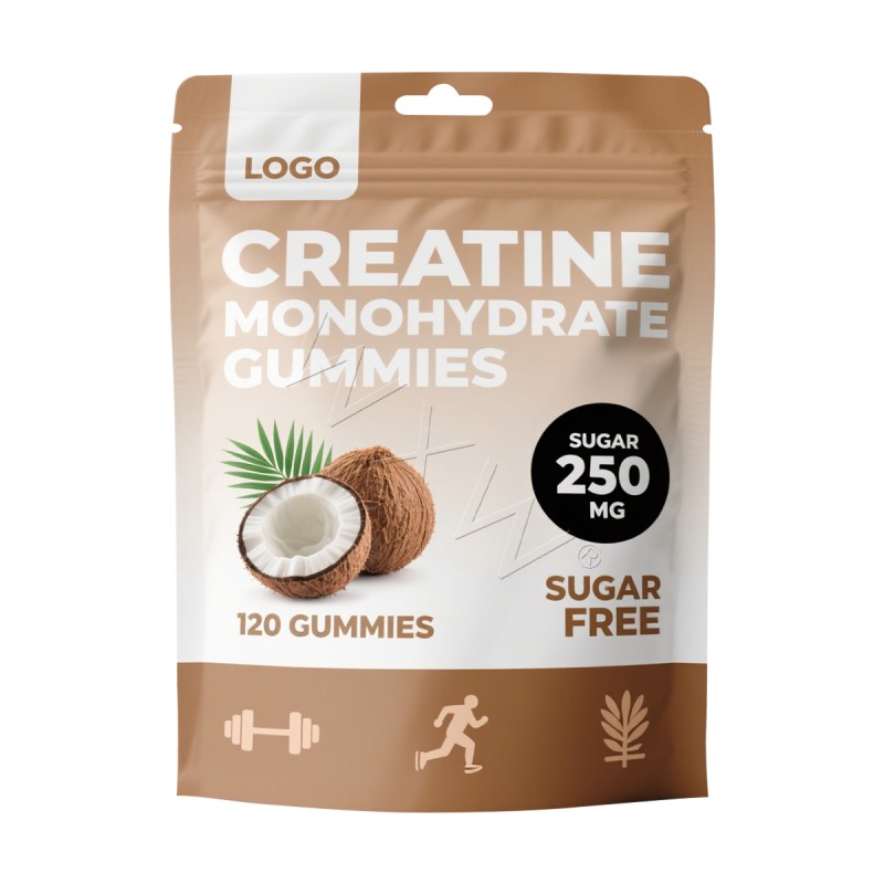 Creatine Gummies Factory - Vegan Sugar Free Blue Raspberry