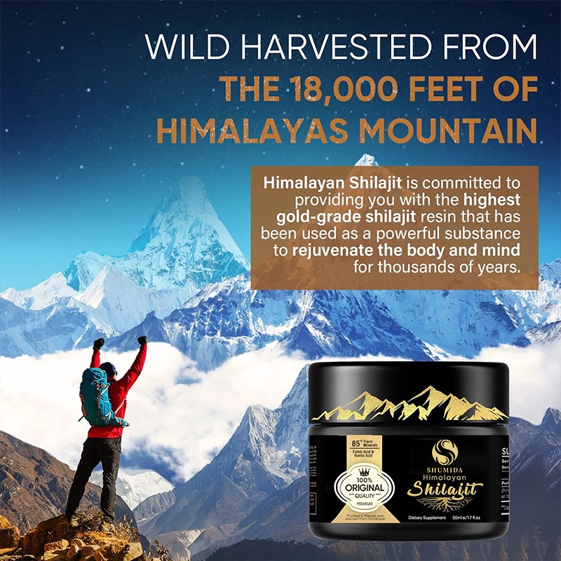 Shilajit Resin Ointment Supplier - Custom OEM Health Supplement