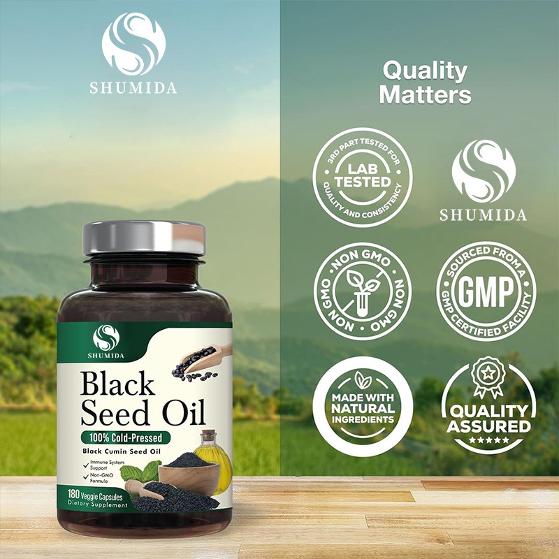 Black Seed Oil Softgel Factory - OEM Immune Support Capsules