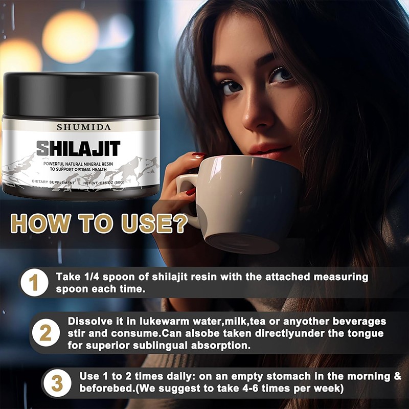 Pure Shilajit Extract Manufacturer - Fulvic Acid Energy Immunity