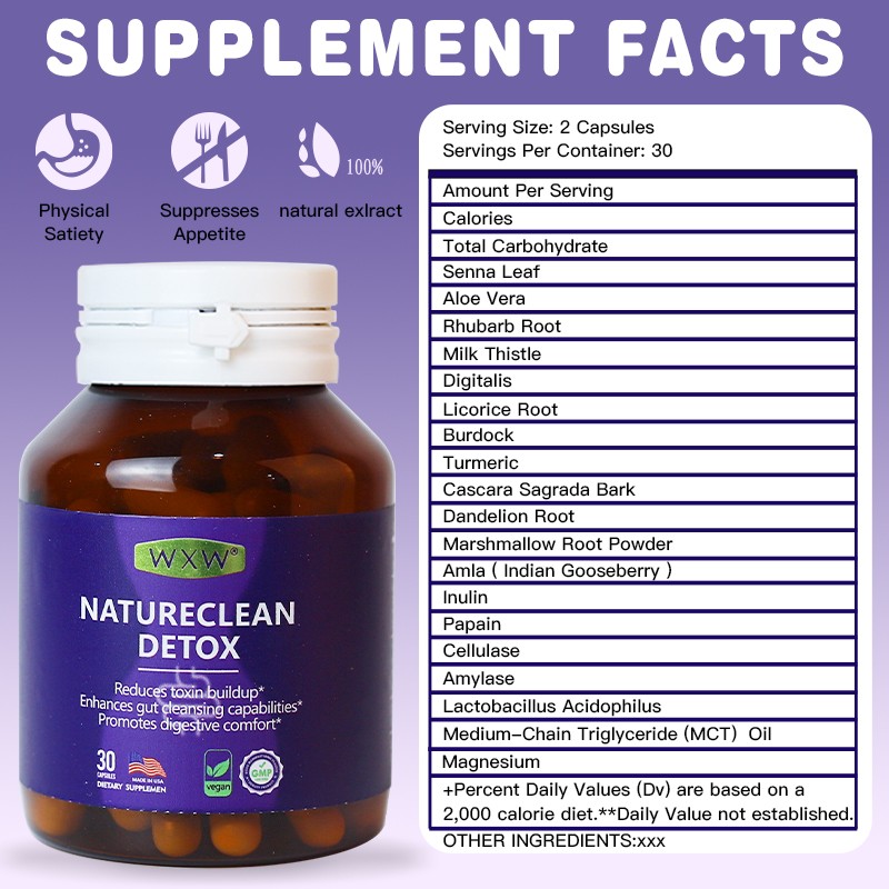 Detox Capsules Supplier - Nature Clean Gut Restore