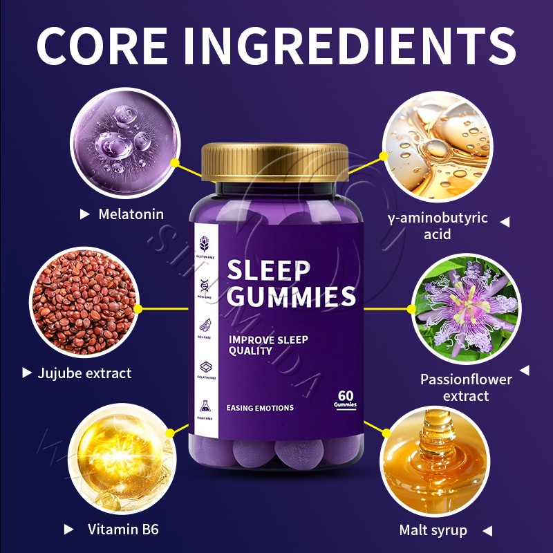 Sleep Gummies Manufacturer - Customized Natural Melatonin